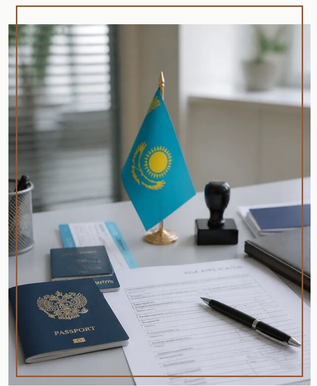 Оформление визы в Казахстан для поездки и работы в Красном Сулине