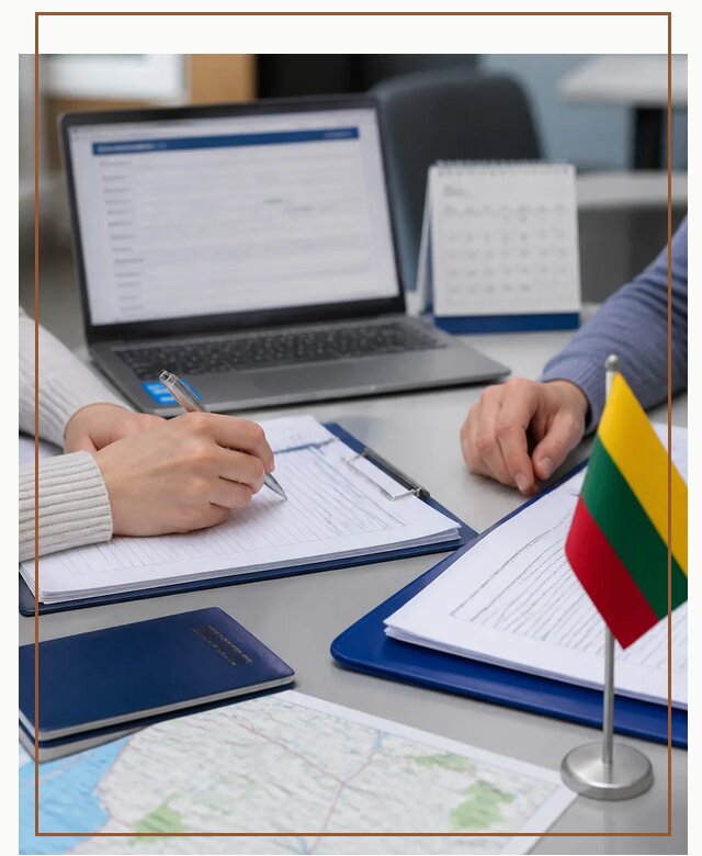 Профессиональное оформление визы в Литву для поездки в Красном Сулине