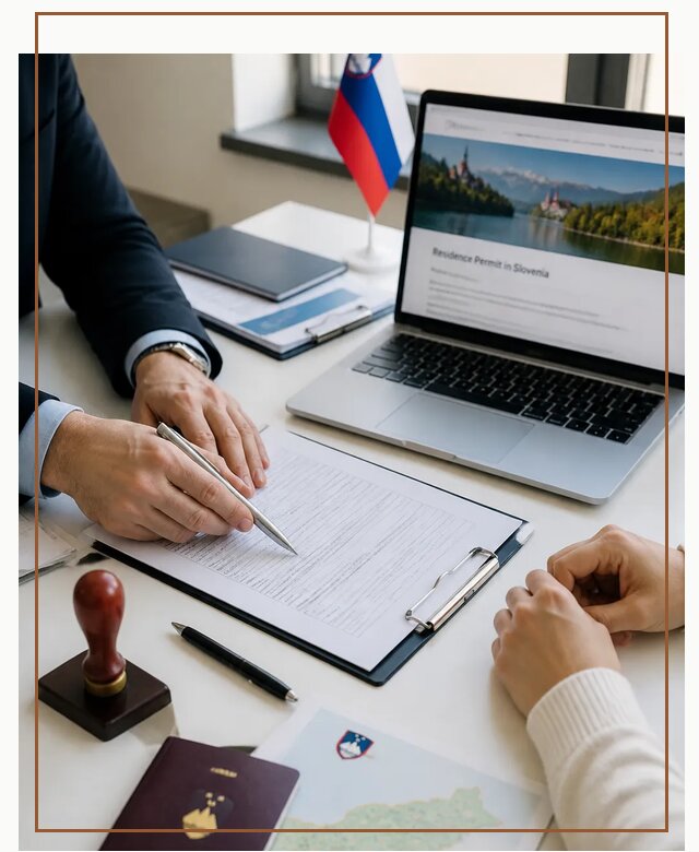 Оформление вида на жительство в Словении под ключ в Красном Сулине