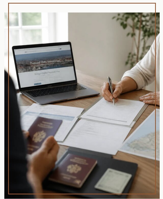 Оформление Digital Nomad и ВНЖ Португалии в Красном Сулине